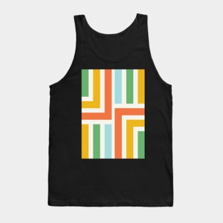 Colorful Rainbow Pattern Tank Top